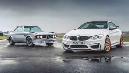 BMW 3.0 CSL vs M4 GTS front