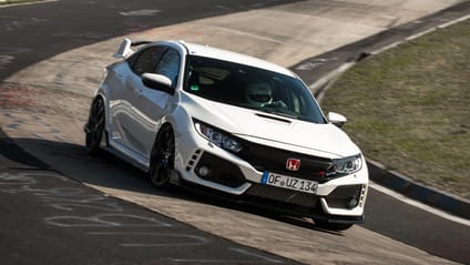 Honda Civic Type R Nurburgring front quarter