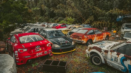 This car graveyard is where rare gems go to die