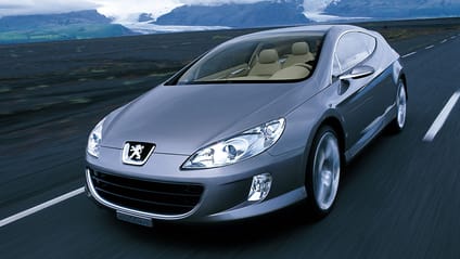 Front of the Peugeot 407 Elixir concept
