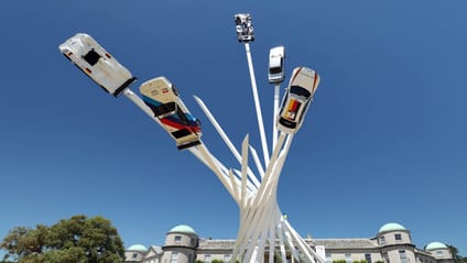 Goodwood Festival of Speed BMW sculpture 2022