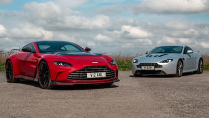 (2022) Aston V12 Vantage vs Aston V12 Vantage (2009)