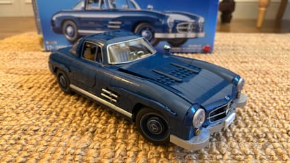 Mattel 300 SL Top Gear build
