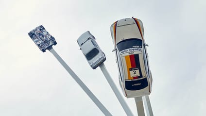 Goodwood Festival of Speed BMW sculpture 2022