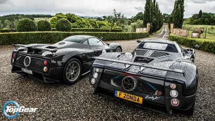 Wallpapers: when thirteen Paganis toured across Italy