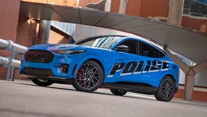 US police Ford Mustang Mach-E