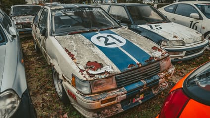 This car graveyard is where rare gems go to die