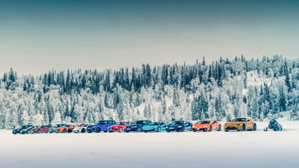 Gallery: saloons, supercars and SUVs... in the snow