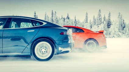 Gallery: saloons, supercars and SUVs... in the snow