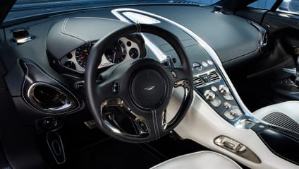 Aston Martin One-77 steering wheel