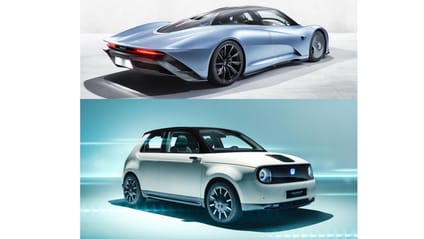 Honda e / McLaren Speedtail