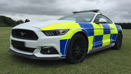 UK Police Ford Mustang V8