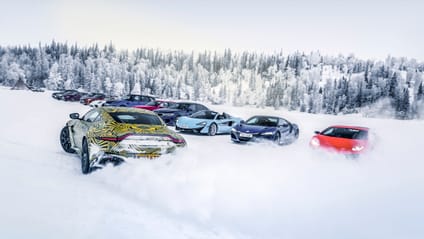 Gallery: saloons, supercars and SUVs... in the snow