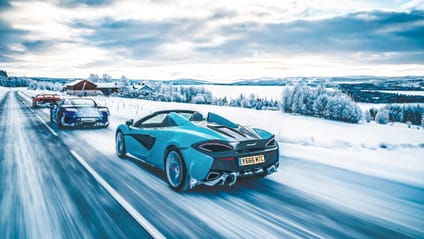 Gallery: saloons, supercars and SUVs... in the snow