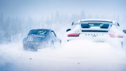 Gallery: saloons, supercars and SUVs... in the snow