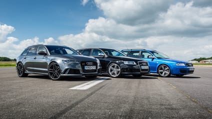 Progress report: 2002 Audi RS6 vs 2008 RS6 vs 2013 RS6