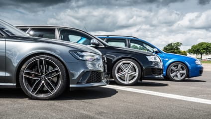 Progress report: 2002 Audi RS6 vs 2008 RS6 vs 2013 RS6