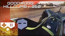 360 Degree Video of Robocar's AUTONOMOUS Goodwood Hillclimb | Full VR run | Roborace