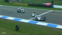 2011 WSBK Donington - Maxime Berger crash analysis