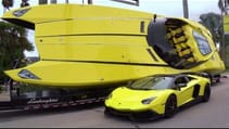 Lamborghini Aventador LP 720-4 Revs Drive Away & 2,700 HP $1 3 Million Lamborghini Speedboat