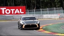 Nissan GT-R50 by Italdesign first track drive at Spa