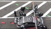 Zandvoort 2012 DTM accident pit lane