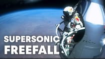 Felix Baumgartner's supersonic freefall from 128k' - Mission Highlights