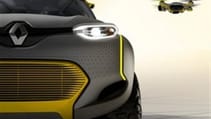 Renault Kwid concept and its flying companion