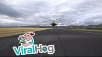 Flying 3 Wheeled Car || ViralHog