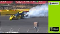 Brad Keselowski hits wall in opening practice at Charlotte