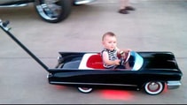 Brady Cash Custom Cadillac Baby Stroller