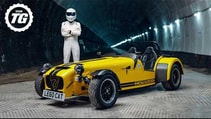 THE STIG Rips Caterham 620R Through Top Secret Tunnel | Tunnel Run | Top Gear