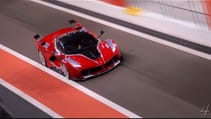 Ferrari FXX K on Track at Yas Marina F1 Circuit - Finali Mondiali 2014