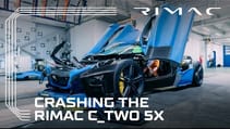 CRASHING THE RIMAC C_TWO HYPERCAR 5X