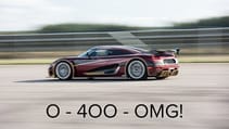 Koenigsegg Agera RS 0-400-0