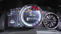 2015 Lexus RC F Gauges In Action - '14 NAIAS Detroit