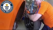 Fastest Wheel Change (car) - Guinness World Records