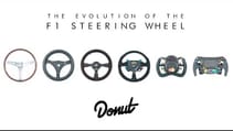 The Evolution of F1 Steering Wheels | Donut Media #FormFollowsFunction