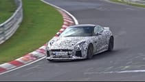 [SPYVIDEO] 2016 Jaguar F-Type SVR Coupe Testing HARD on the Nürburgring!