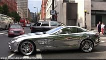 CHROME Mercedes SLR Mclaren Brabus