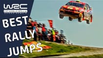 BEST RALLY JUMPS. Famous WRC Jumps: Fafe Jump, Colin's Crest with Novikov, Ogier, Meeke and more.