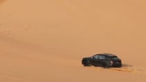 New Bentley Bentayga SUV hot weather testing in Dubai