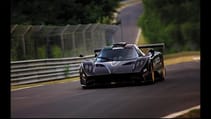 Zonda F - Nurburgring record 2007 onboard lap