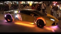 エンジンサウンドが凄い!! ランボルギーニ集団 搬出の様子 [HD] ☆世界最強諸星一家☆ スーパーカー