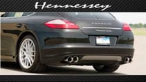 Porsche Panamera Turbo with Upgraded Exhaust by Hennessey Performance