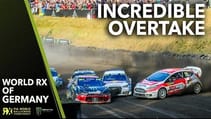 Best Motorsport Overtake EVER? World RX Rallycross EPIC pass by Kevin Eriksson with amazing drift!