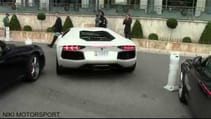 Lamborghini Aventador crashes in Monaco!