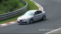 510HP Alfa Romeo Giulia Testing on the Nurburgring