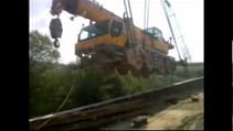 Crane Lifting a Crane