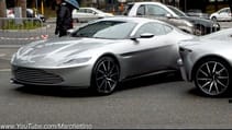 Aston Martin DB10 - Filming James Bond 007 Spectre Movie